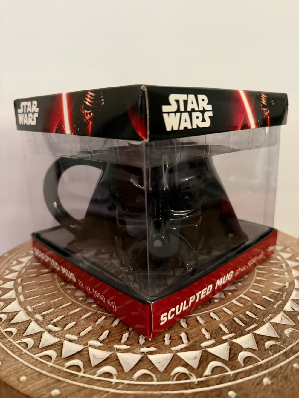 Disney Star Wars Darth Vader Sculpted Mug 22 oz NIB